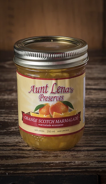 Aunt Lena's Preserves - Product Design